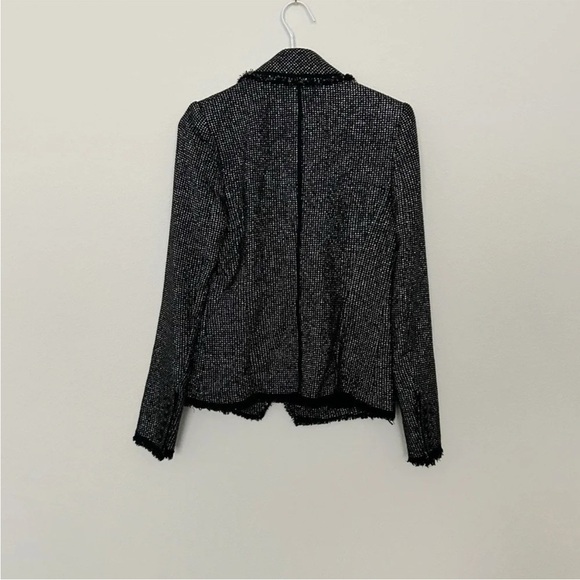 Veronica Beard Frisco Double Breaded Metallic Tweed Blazer - Picture 6 of 10